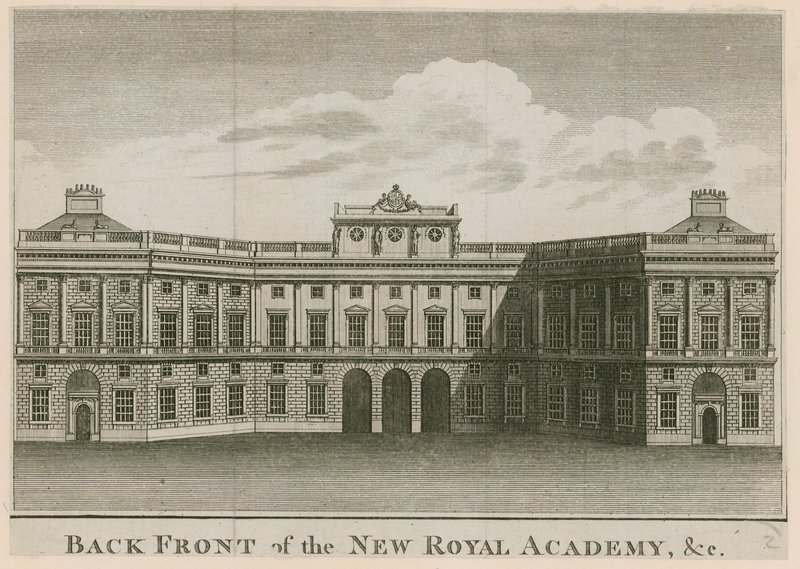 Bagsiden af det nye Royal Academy af English School