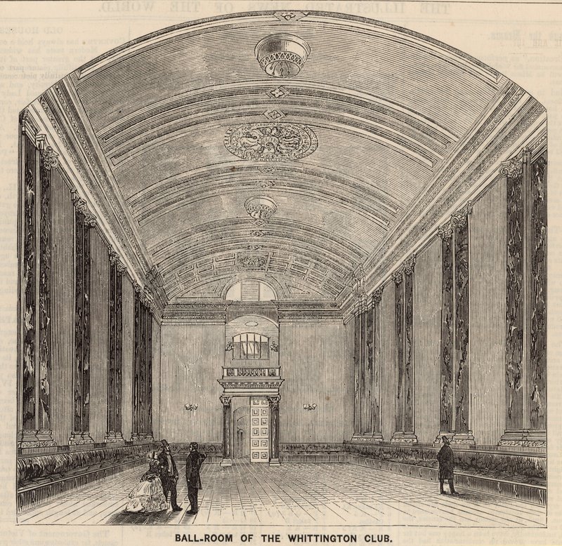 Ballroom i Whittington Club, London af English School
