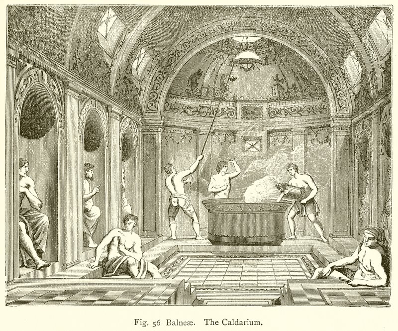 Balneae. Caldarium af English School