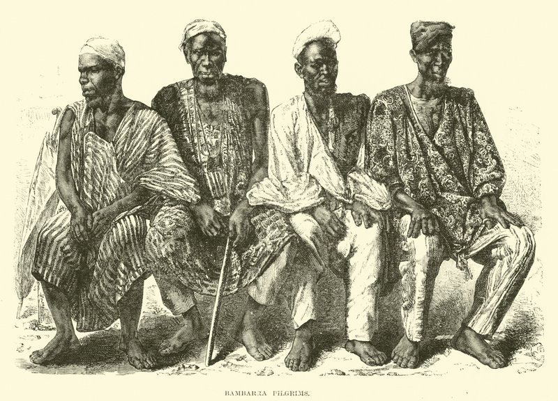 Bambarra Pilgrims  af English School