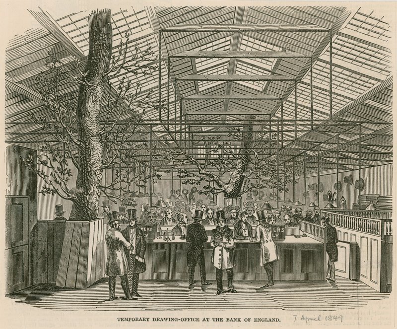 Bank of England, Garden Court af English School