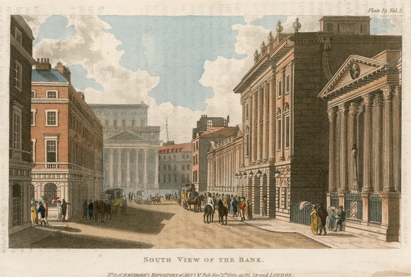Bank of England, West Wing tilføjet af English School