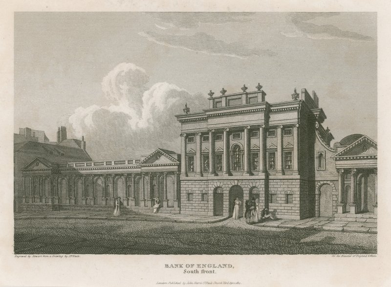 Bank of England, West Wing tilføjet af English School