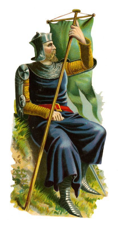 Fanebærer af kong Edward I, 1274-1307 af English School