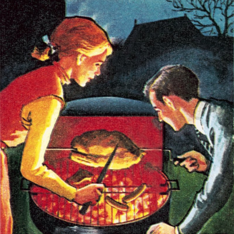 Grill i haven af English School