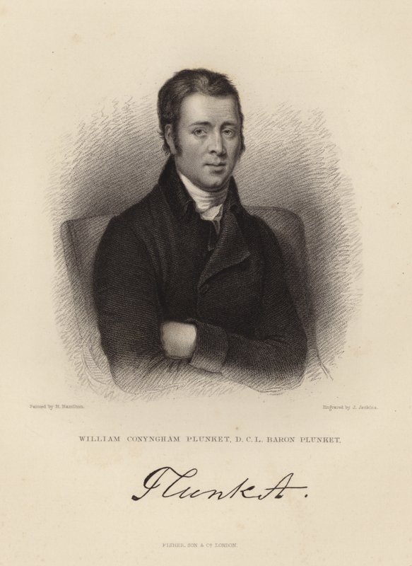 Baron Plunket af English School