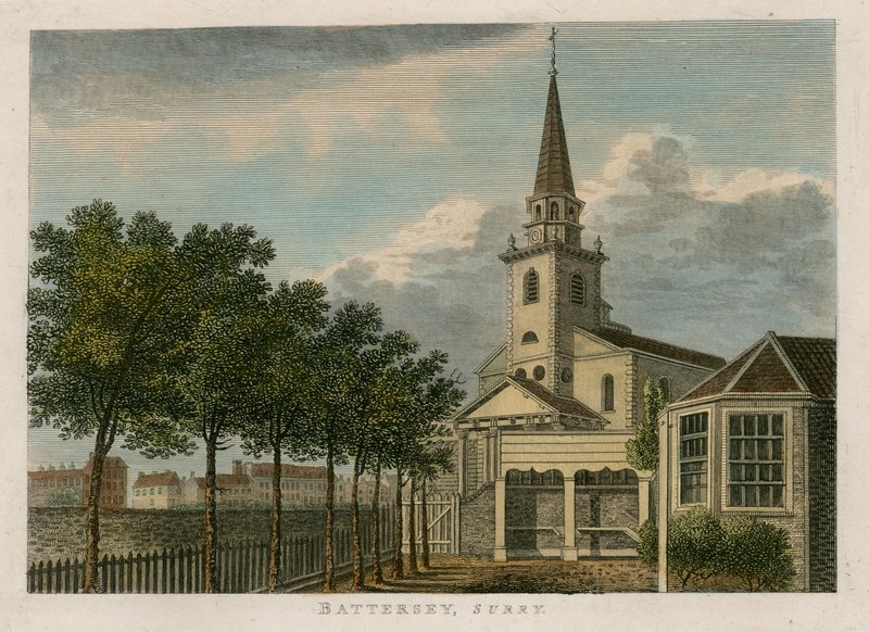Battersea Church, Surrey af English School