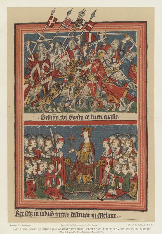 Slag og domstol under Henrik VII