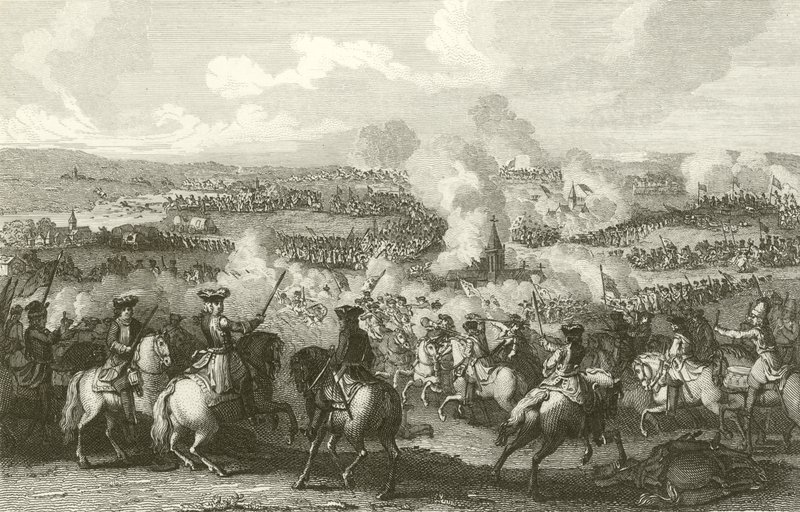 Slaget ved Blenheim af English School
