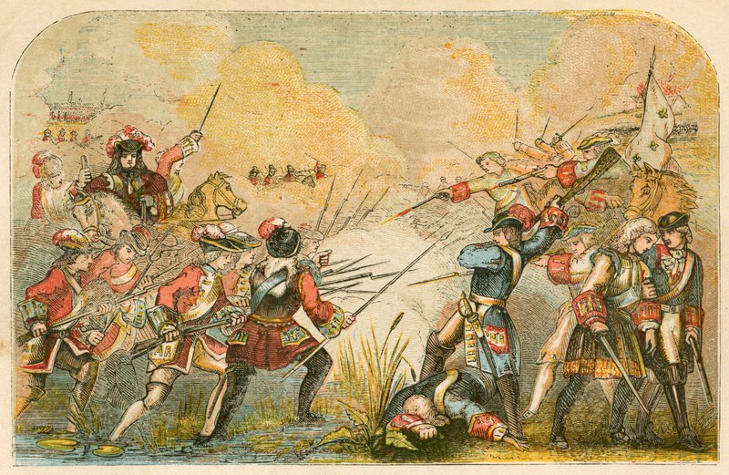 Slaget ved Blenheim af English School