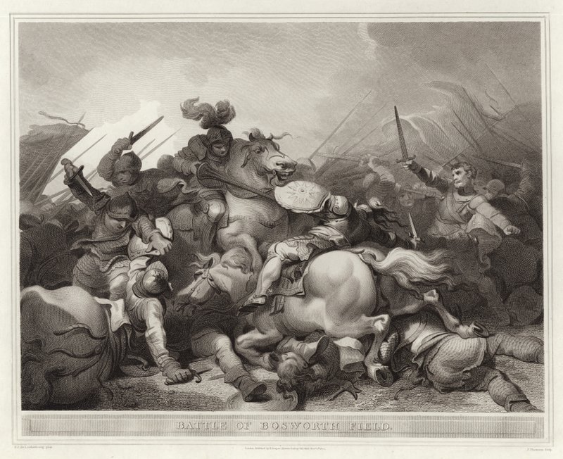 Slaget ved Bosworth Field af English School