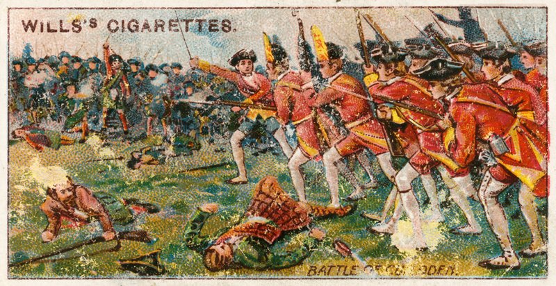 Slaget ved Culloden af English School