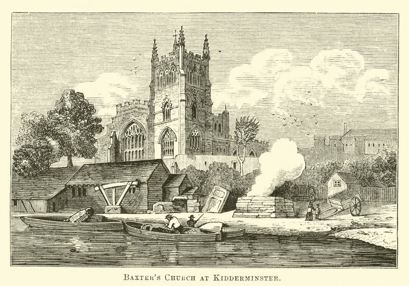 Baxters Church at Kidderminster  af English School