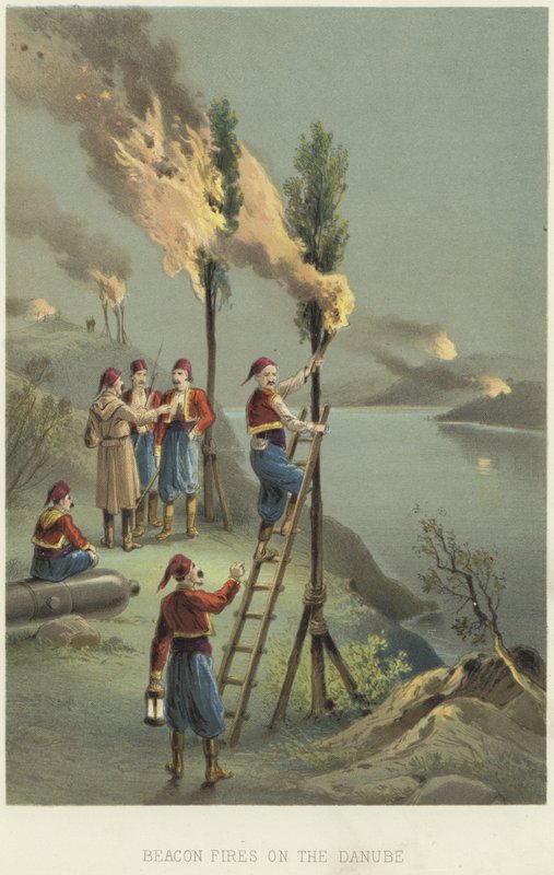 Beacon skyder på Donau af English School