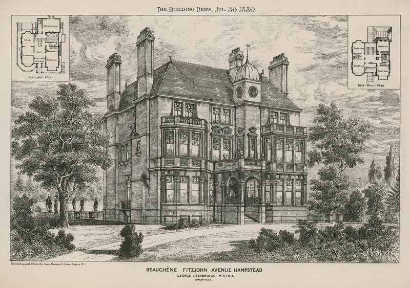 Beauchene, Fitzjohn Avenue, Hampstead af English School