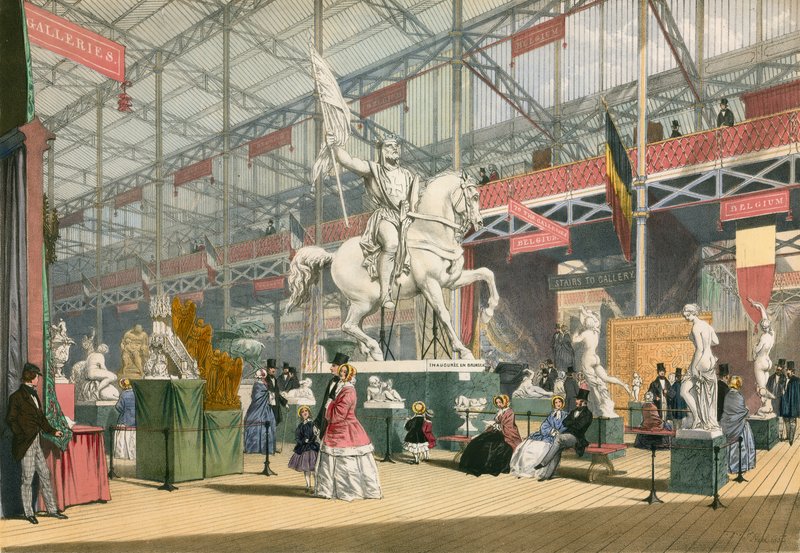 Belgisk del af Den Store Udstilling i 1851 af English School