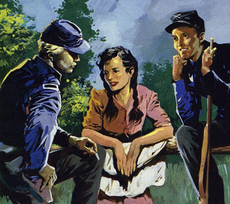 Belle Boyd var spion under den amerikanske borgerkrig af English School
