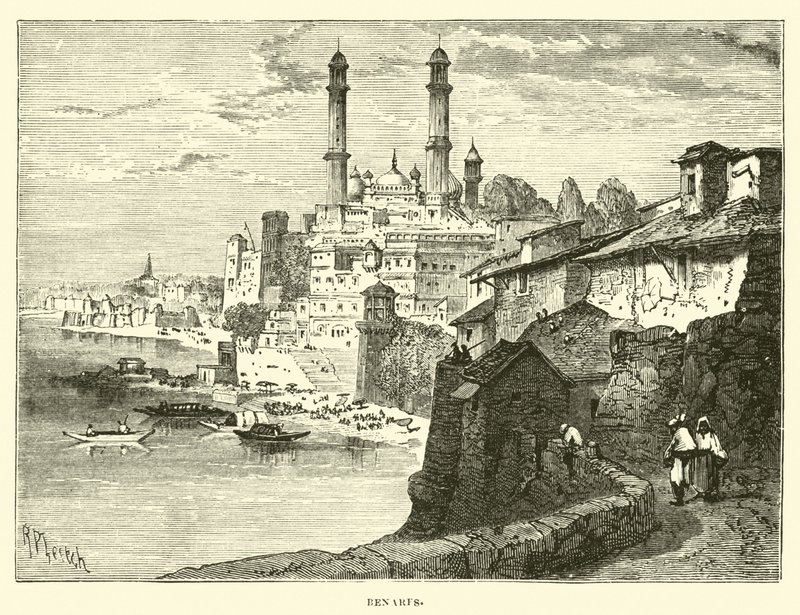 Benares af English School