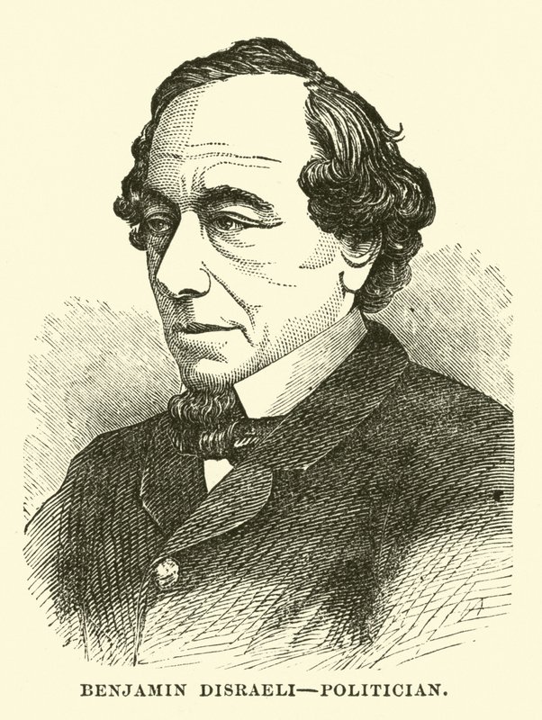 Benjamin Disraeli, politiker af English School