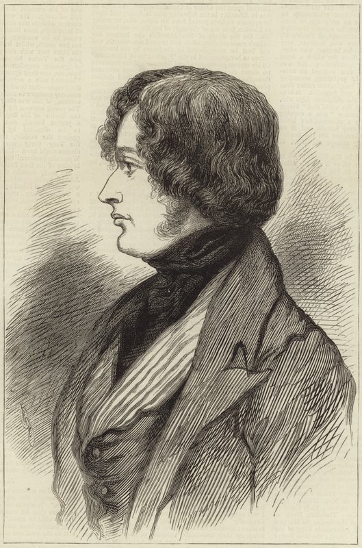 Benjamin Disraeli i 1837 af English School