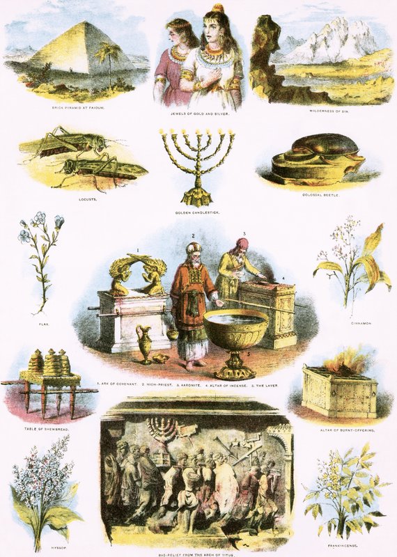 Bibelske Illustrationer af English School