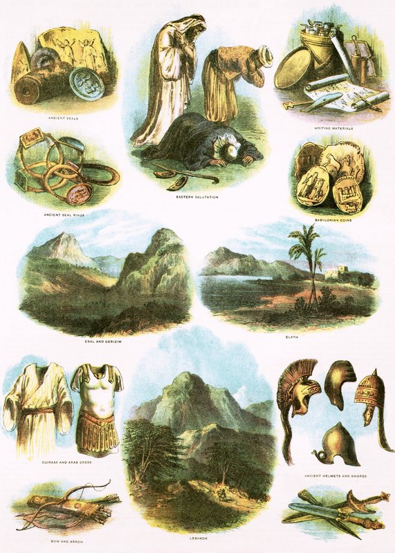 Bibelske Illustrationer af English School