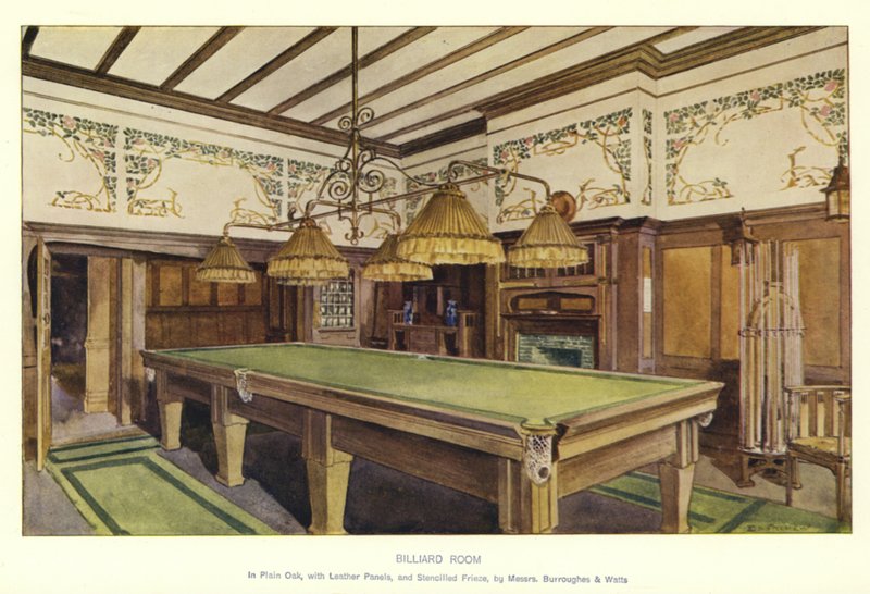 Billard værelse af English School