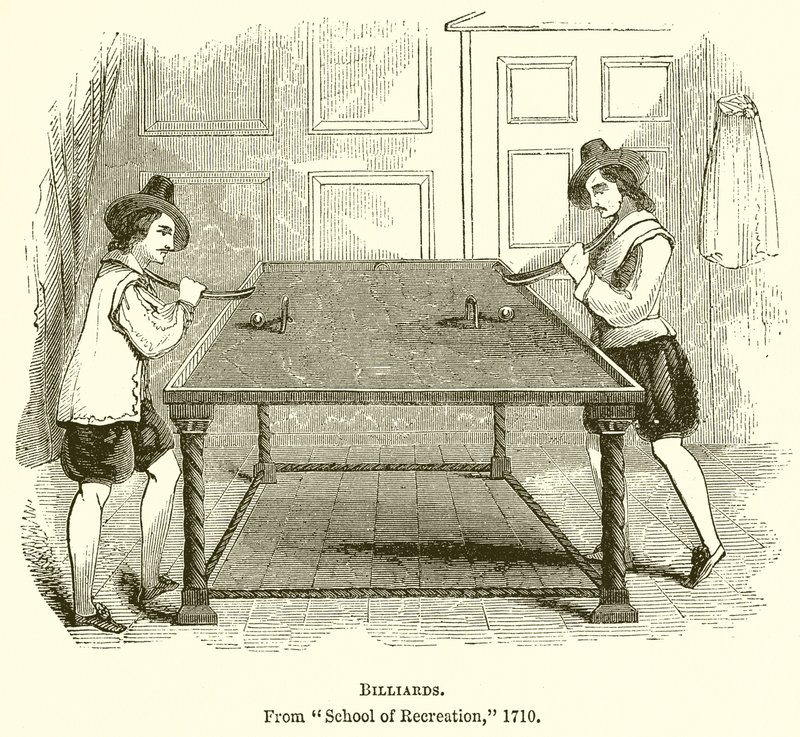 Billard af English School