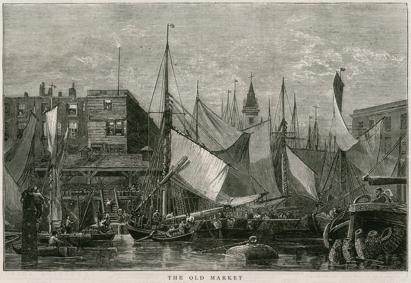 Billingsgate, det gamle marked af English School