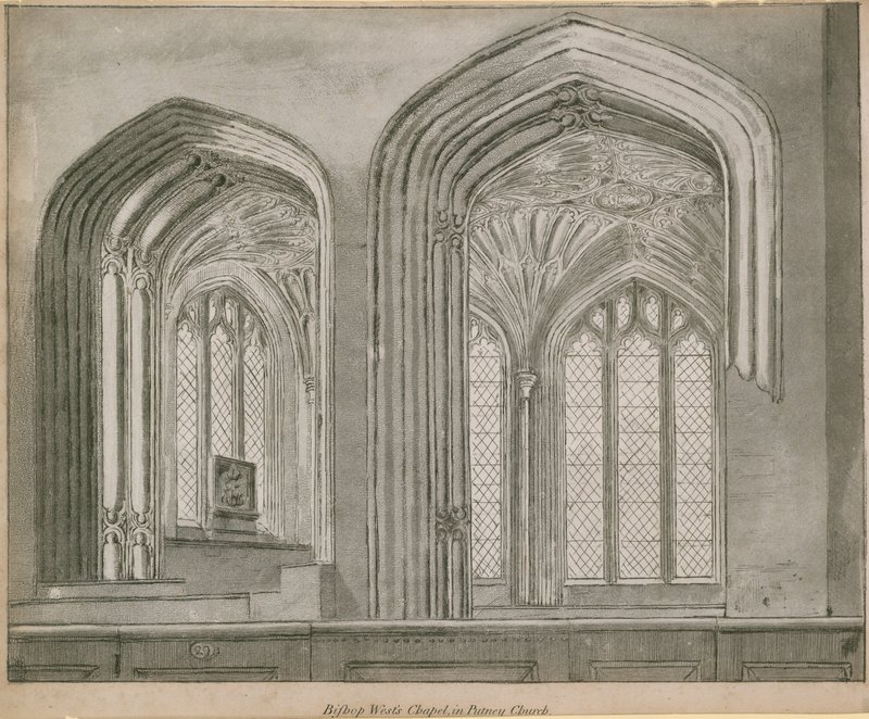 Bishop Wests Chapel i Putney Church af English School