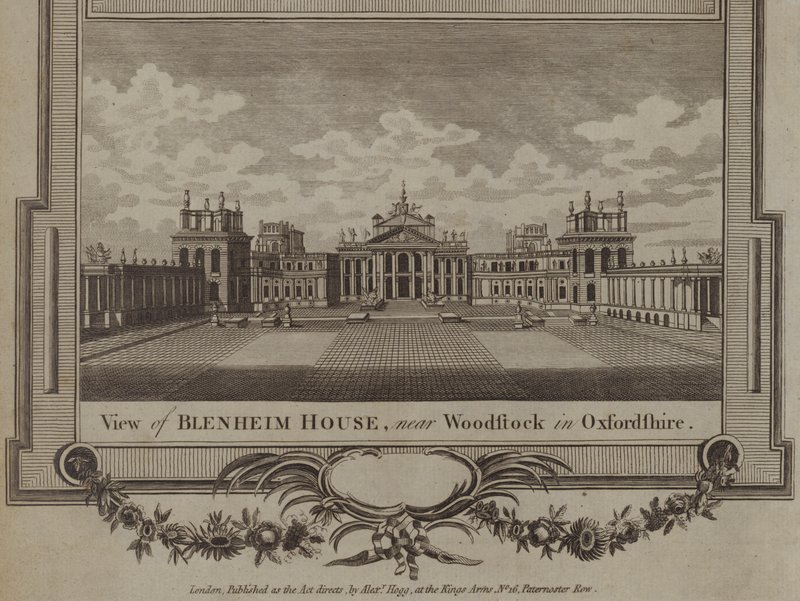 Blenheim Palace, Woodstock, Oxfordshire af English School