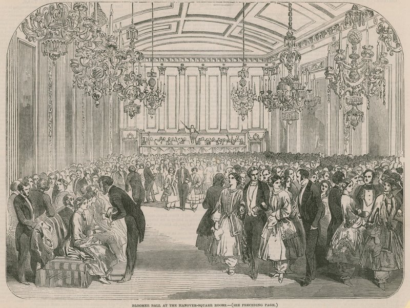 Bloomer Ball på Hanover Square Rooms af English School
