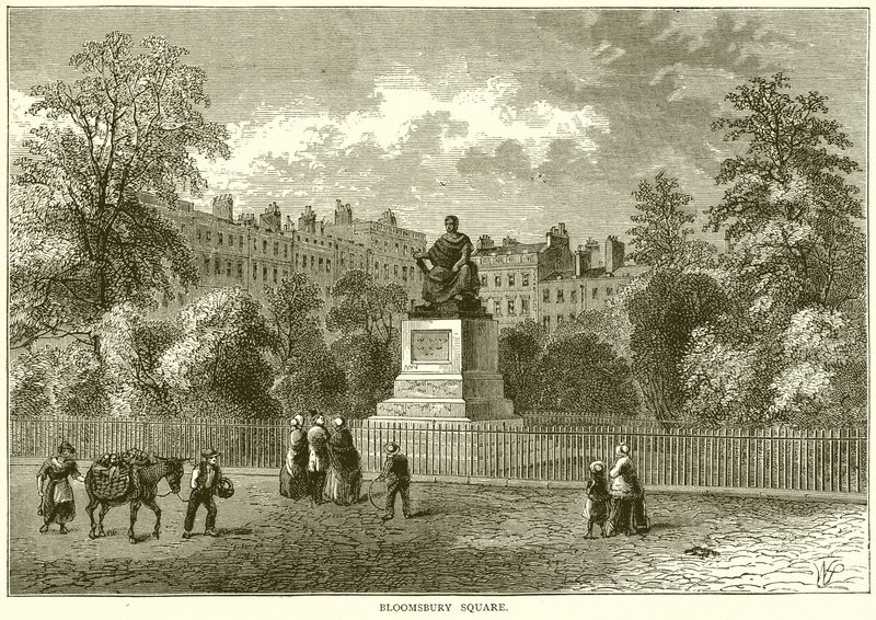 Bloomsbury Square af English School
