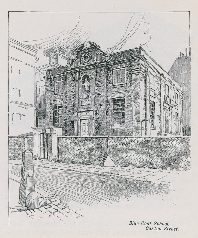 Blue Coat School på Caxton Street af English School