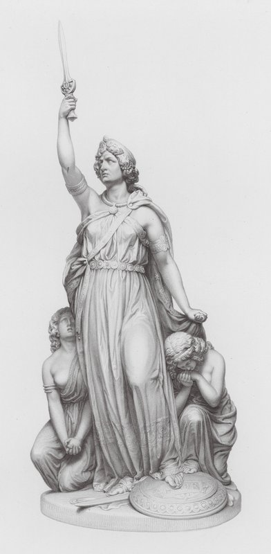 Boadicea (kobberstik) af English School