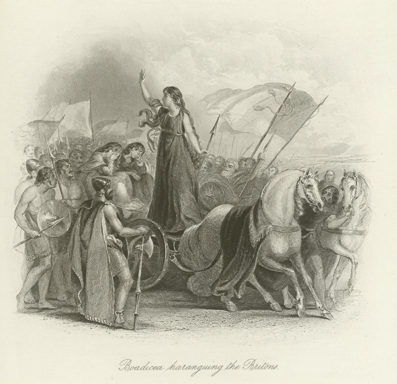 Boadicea forkæler briterne af English School