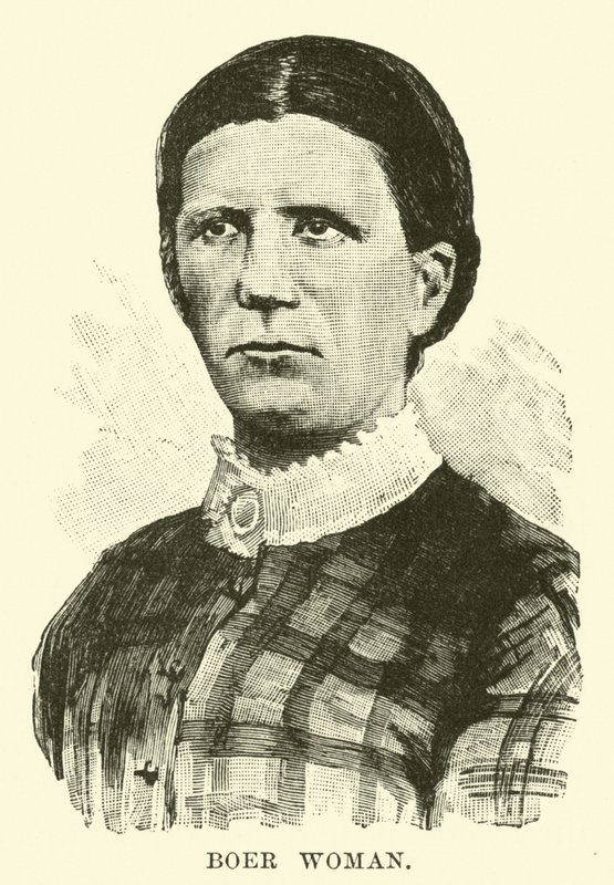 Boer kvinde af English School
