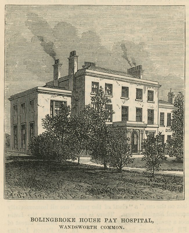 Bolingbroke House Pay Hospital, Wandsworth Common, London af English School