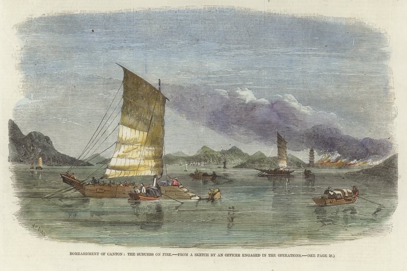 Bombardement af Kanton af English School