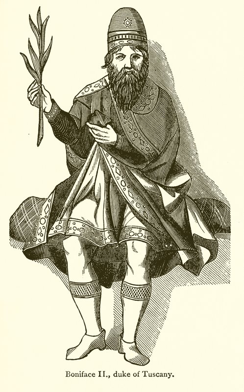 Boniface II, hertug af Toscana af English School
