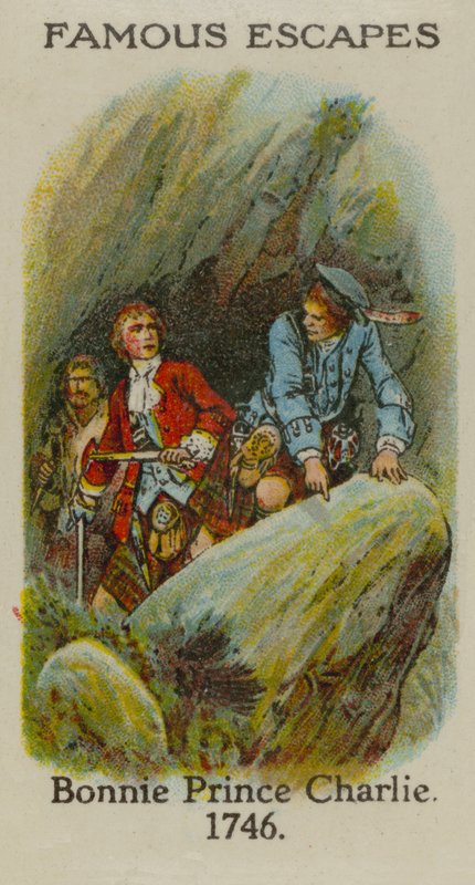 Bonnie Prince Charlie, 1746 af English School