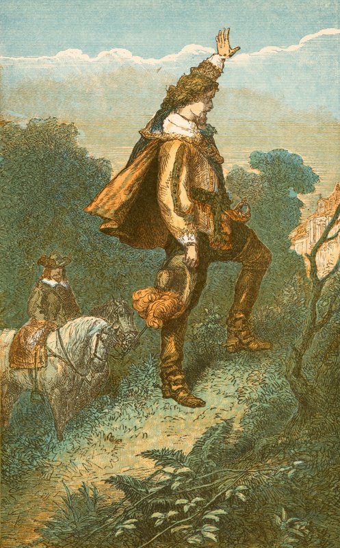 Bonnie Prince Charlie siger farvel til sit hjem af English School