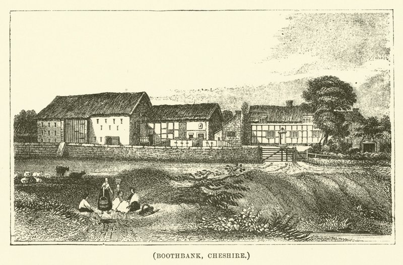 Boothbank, Cheshire (gravering) af English School