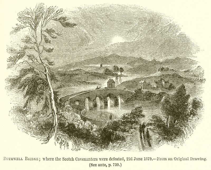 Bothwell Bridge; hvor de skotske pagter blev besejret, 22. juni 1679 af English School