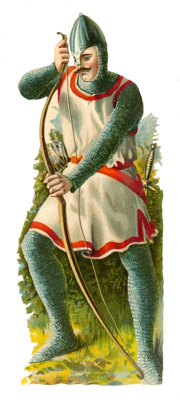 Bowman af King William, AD 1066-67 af English School