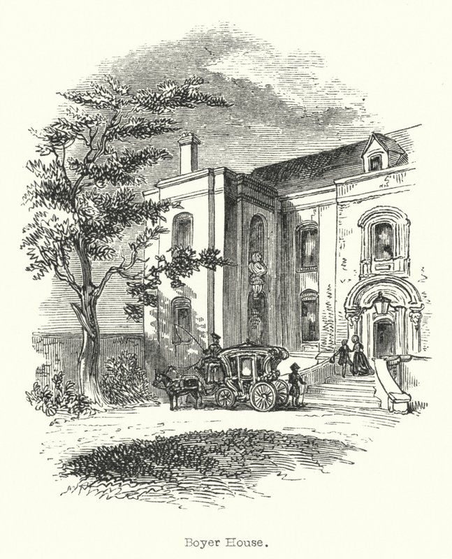 Boyer House (gravering) af English School