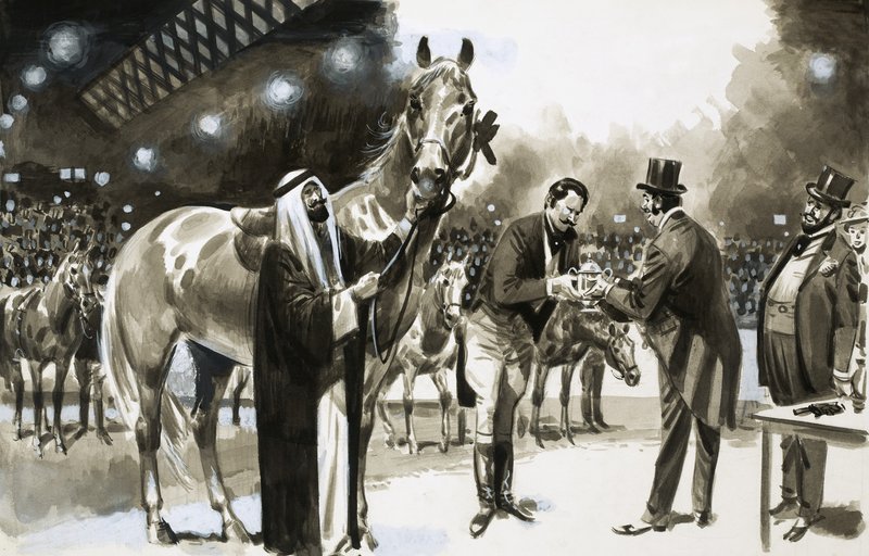 Det lykkedes Brian Hughes at snyde New York Horse Show i 1907 af English School