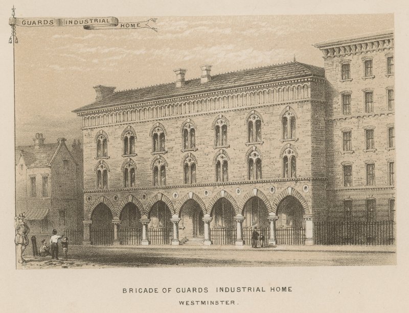 Brigade of Guards Industrial Home, Westminster, London af English School