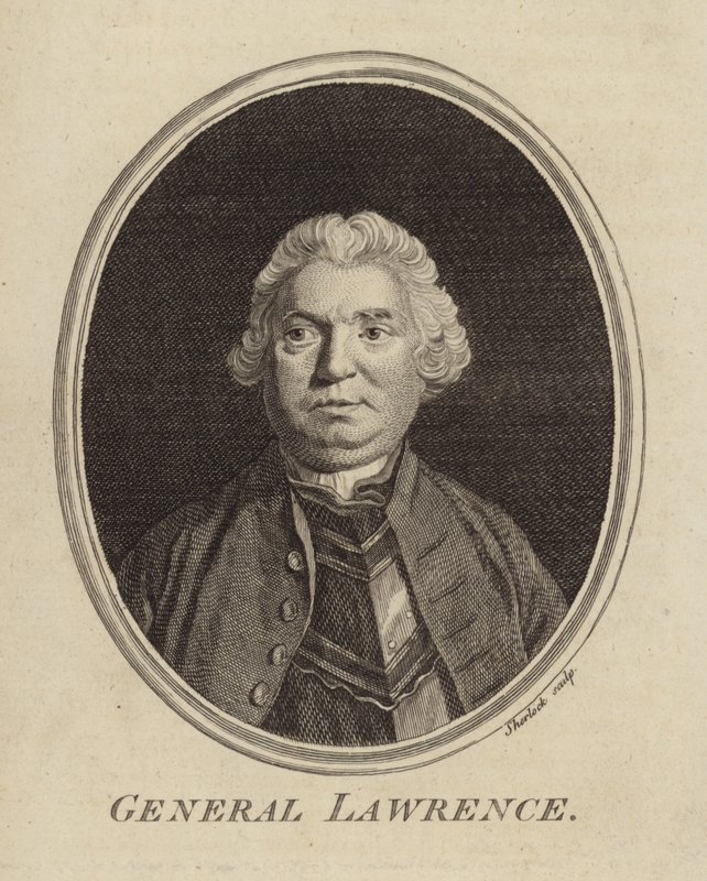 Brigadegeneral Charles Lawrence af English School