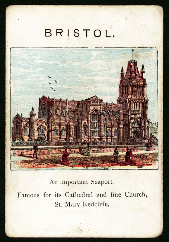 Bristol (farve litho) af English School